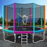 Byfield Round Trampoline with Enclosure and Ladder, 12ft