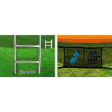 Byfield Round Trampoline with Enclosure and Ladder, 10ft