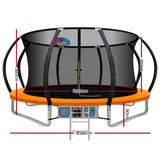 Byfield Round Trampoline with Enclosure and Ladder, 12ft