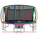 Byfield Round Trampoline with Enclosure and Ladder, 16ft