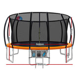 Byfield Round Trampoline with Enclosure and Ladder, 16ft