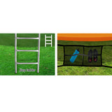 Byfield Round Trampoline with Enclosure and Ladder, 16ft