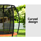 Cooee Kids Round Trampoline with Enclosure and Ladder, 6ft