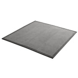 Grey foldable tatami floor mat 200 x 200cm view 2