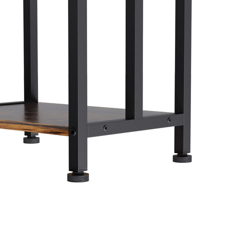 3-Tier Freestanding Towel Rack Rail — Bathroom Organiser and Laundry Drying Bar — Allure Home Collections