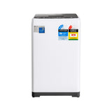 Varese white 6kg top load washing machine with digital control panel