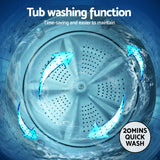 Varese Top Load Washing Machine, 6kg, White