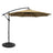 Instahut Cantilever Outdoor Umbrella with Base — UPF 50 Plus, Grey, Charcoal or Black — Allure Home Collections