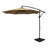 Instahut 3m Cantilever Outdoor Umbrella with Portable Base — UV50 Plus, Multiple Colours — Allure Home Collections