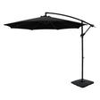 Instahut 3m Cantilever Outdoor Umbrella with Portable Base — UV50 Plus, Multiple Colours — Allure Home Collections