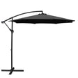 Instahut Cantilever Outdoor Umbrella — UPF 50 Plus, Black, Beige or Grey — Allure Home Collections