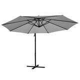 Instahut Cantilever Outdoor Umbrella — UPF 50 Plus, Black, Beige or Grey — Allure Home Collections