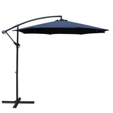 Instahut Cantilever Outdoor Umbrella — UPF 50 Plus, Black, Beige or Grey — Allure Home Collections