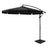 Instahut Cantilever Outdoor Umbrella with Modular Base — UPF50 Plus, Beige, Navy or Black — Allure Home Collections