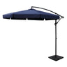 Instahut Cantilever Outdoor Umbrella with Modular Base — UPF50 Plus, Beige, Navy or Black — Allure Home Collections