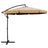Instahut 3m Cantilever Outdoor Umbrella — UPF 50 Plus, Beige, Black or Navy — Allure Home Collections
