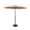 Instahut Centre Post Outdoor Umbrella with Tilt and Base — UPF50 Plus, Multiple Colours — Allure Home Collections