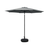 Instahut Centre Post Outdoor Umbrella with Tilt and Base — UPF50 Plus, Multiple Colours — Allure Home Collections