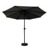 Instahut Centre Post Outdoor Umbrella with Base — UPF 50 Plus, Tilt, Multiple Colours — Allure Home Collections