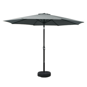 Mojacar centre post outdoor umbrella with tilt and portable base