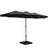 Instahut Large Double-Sided Centre Post Umbrella with Base — UV50 Plus, Dodecagon Canopy — Allure Home Collections