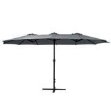 Rothsay Outdoor Umbrella, Black