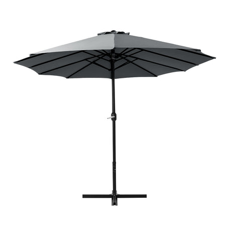 Canungra 4.57m Outdoor Umbrella, Charcoal