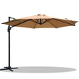 Instahut 3m Cantilever Umbrella with 360 Degree Tilt — UPF 50 Plus, Beige, Black or Grey — Allure Home Collections