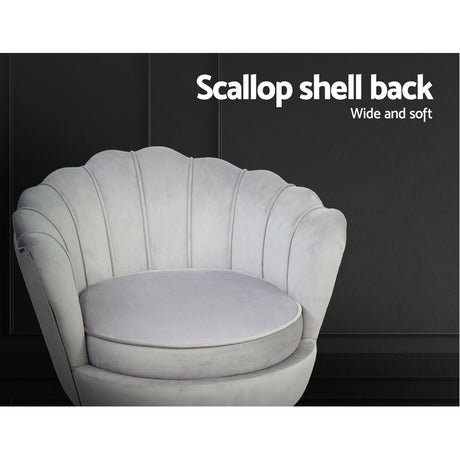 Velvet Callista Armchair by Artiss - Timeless Elegance in Various Colors