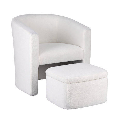 Valley Heights Accent Chair, White