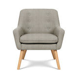Leura Accent Chair 2pcs, Beige