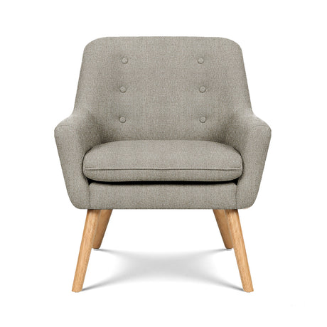 Leura Accent Chair 2pcs, Beige