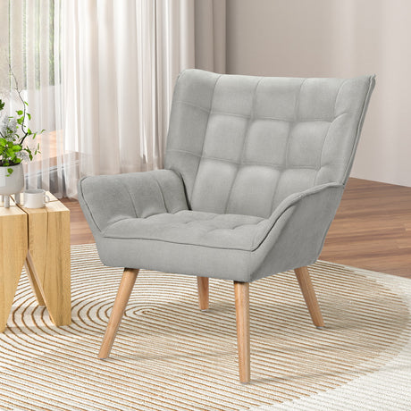 Hadley Accent Chair, Grey, view 7