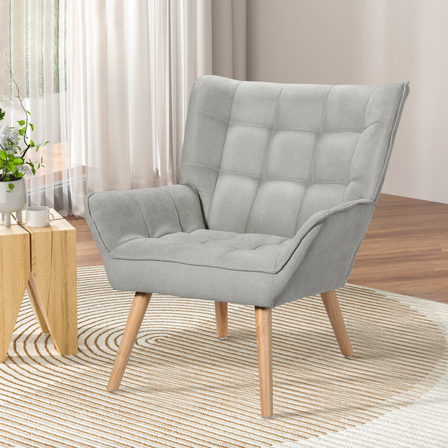 Hadley Accent Chair, Grey, view 7