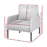 Lapstone Accent Chair, Grey