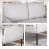 Aiguablava 2 Seater Sofa, Grey