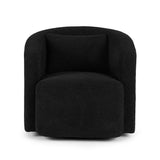 Hampton Swivel Armchair, Black