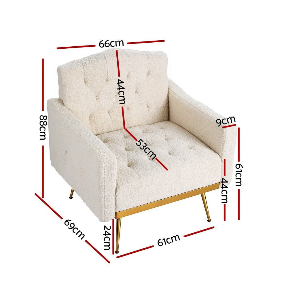 Rydal Accent Chair, Beige