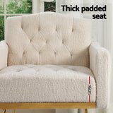 Artiss Nicole Boucle Armchair in Beige