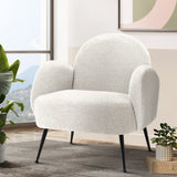Mount Irvine Accent Chair, White