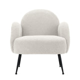 Mount Irvine Accent Chair, White