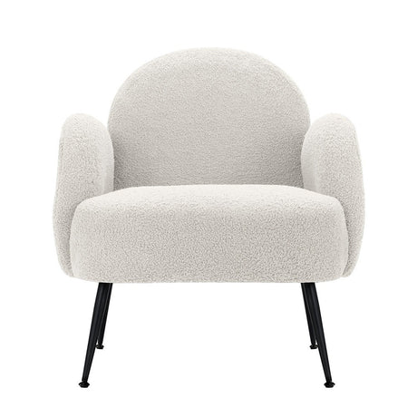 Mount Irvine Accent Chair, White