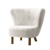 Mount Tomah Wingback Chair, White