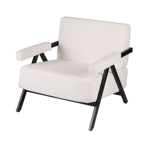 Mount Riverview Accent Chair, White