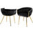 Artiss Velvet Armchair Dining Chairs — Set of 2, Multiple Colours — Allure Home Collections