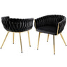 Artiss Velvet Armchair Dining Chairs — Set of 2, Multiple Colours — Allure Home Collections