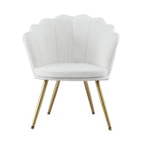 Clarence Accent Chair, White