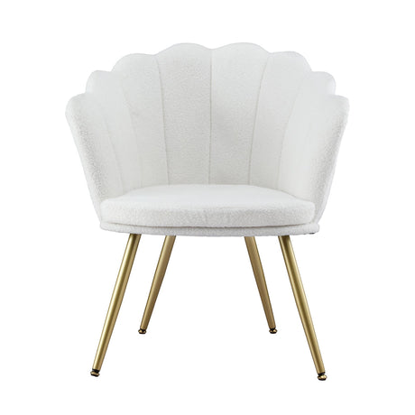 Clarence Accent Chair, White