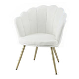 Clarence Accent Chair, White