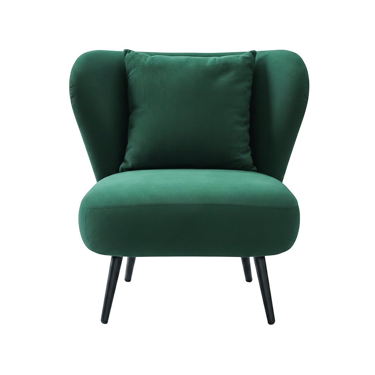 Hartley Wingback Chair, Green